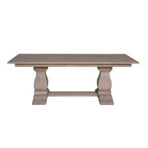 SOF006RB Twin Pod Dining Table(40Mm Top) Rustic Brown