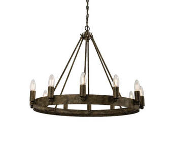 61026 Fendrel 12 Branch Pendant