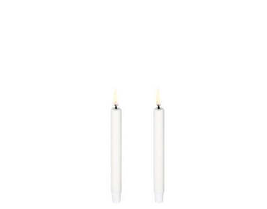 UL-TA-NWW-01312-2 Mini Nordic White Taper Candle (Twin Pack) 1.3 X 14Cm
