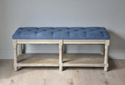PORTLAND BENCH DENIM AJ2005-24 Porto Bench In Denim