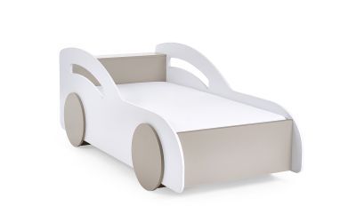 ATL101 Toddler Car Bed - White