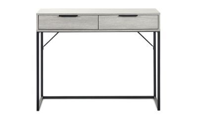 BAL105 2 Drawer Dressing Table/Desk - Grey Oak