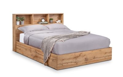 BAL001 3Ft Ottoman Bed With Gas Lift Up System - Light Oak