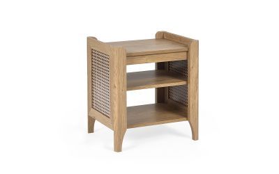 SYD006 Lamp Table With Removable Shelf - Oak