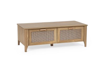SYD009 2 Drawer Coffee Table - Oak