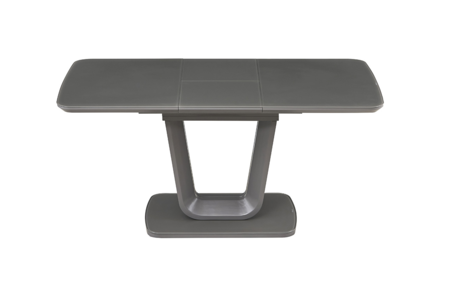 Laz-160-GTE Dining Table 1200/1600 - Graphite Grey