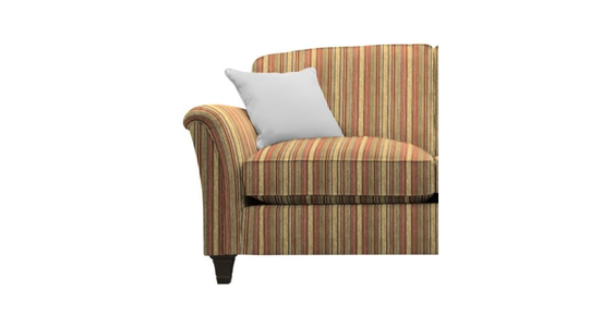 30252 LHF Single Seat Arm End - Formal Back