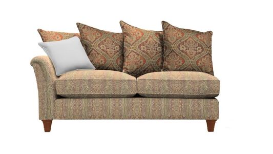 30341 LHF Large 2 Seater Arm End - Pillow Back