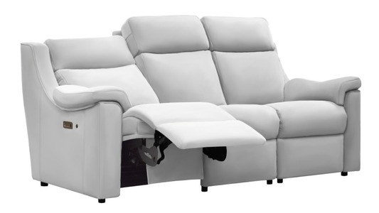 1234-5 Double Manual Recliner 3 Seater Sofa
