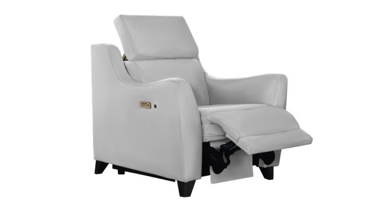 408C9 Armchair with power headrest