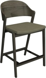 3043-09BSPB-GR Ply Back Barstool - Bonded Leather (Single)