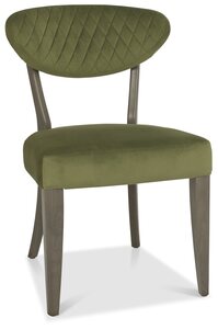 4015-09U-VCE Upholstered Chair - Cedar Velvet (Pair)