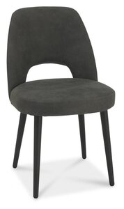 9135-09U-DGY Upholstered Chair - Dark Fabric (Pair)