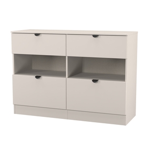 BOP615 4 Drawer Midi Chest With Shelf