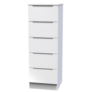 MIL003 5 Drawer Bedside