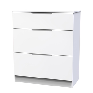MIL049 3 Drawer Deep Chest