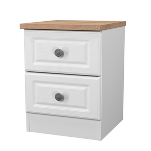 NOR005 2 Drawer Bedside