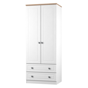 NOR061 2 Drawer Double Wardrobe