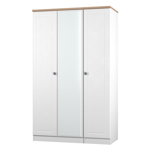 NOR137 Triple Mirror Wardrobe