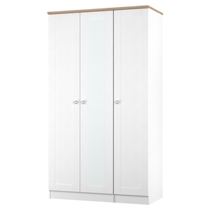 SUS147 Triple Mirror Wardrobe