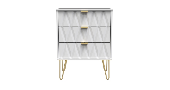 DIF023 3 Drawer Midi Chest