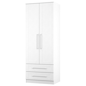 YOR081 Tall 2ft6in 2 Drawer Robe