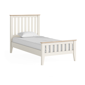 8358 Slatted Bed 3' - Coconut Milk