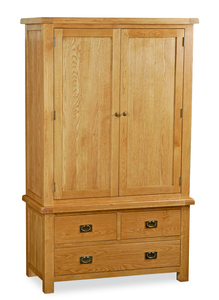 2187 Gents 3 Drawer Wardrobe