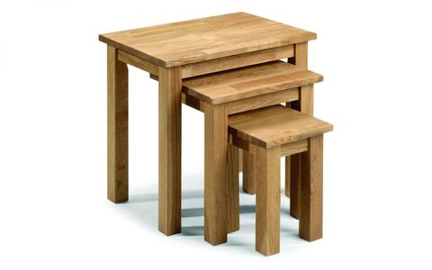 COX007 Nest Of 3 Tables - Oak