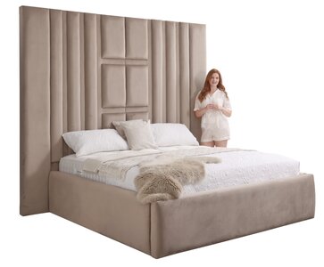 Luna headboard with Adjustable Bed-Frame, Lifestyle Mechanism