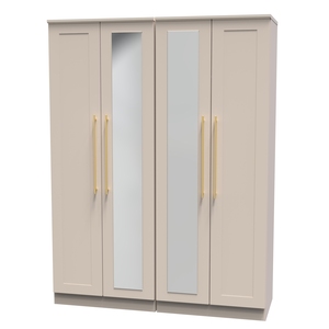 HAW190 Tall 4 Door Centre Mirror Robe