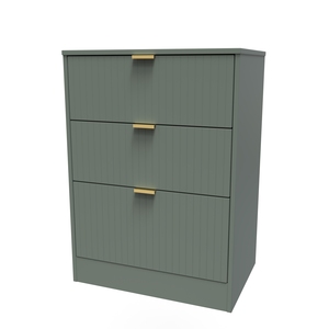013 3 Drawer Midi Deep Chest