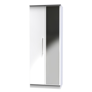 WOR087 Tall 2ft 6in Mirror Robe