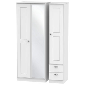 VIC167 Triple Mirror + Drawer Robe