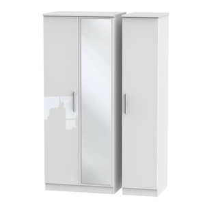 KNI137 Triple Mirror Robe