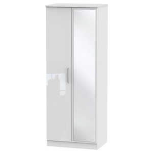 KNI087 Tall 2ft6in Mirror Robe