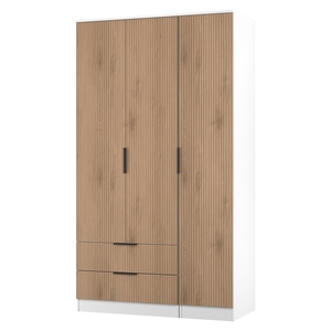 JAV141 Tall Triple 2 Drawer Robe