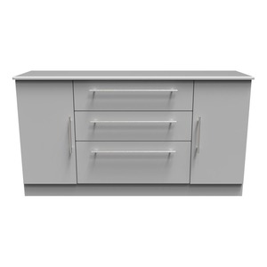 SHE207 2 Door/ 3 Drawer Wide Unit