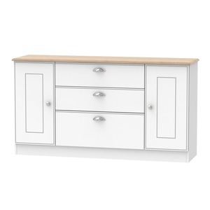 VIC207 2 Door/ 3 Drawer Wide Unit