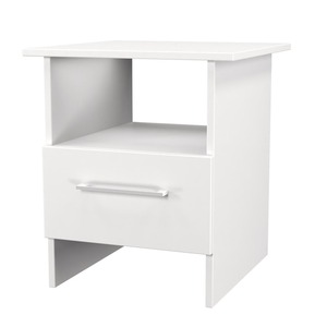 WOR224 Bottom Draw Lamp Table