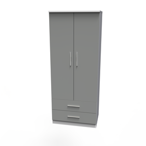 CTR061 2ft6in 2 Drawer Robe