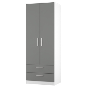 CTR081 Tall 2ft6in 2 Drawer Robe