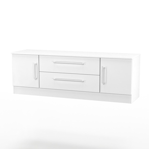 WOR211 2 Door/ 2 Drawer Wide TV Unit