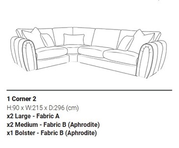LHF Corner (1 Corner 2 / 2 Corner 1)