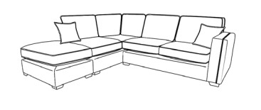 LHF Corner (1 Corner 2 / 2 Corner 1)