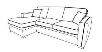 LHF Chaise Corner