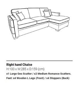 RHF Chaise Corner