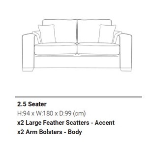 2.5 Seater