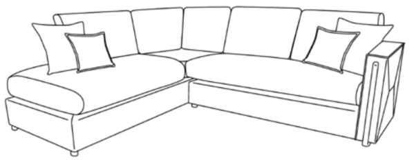 LHF Chaise Corner