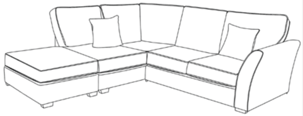 LHF Chaise Corner